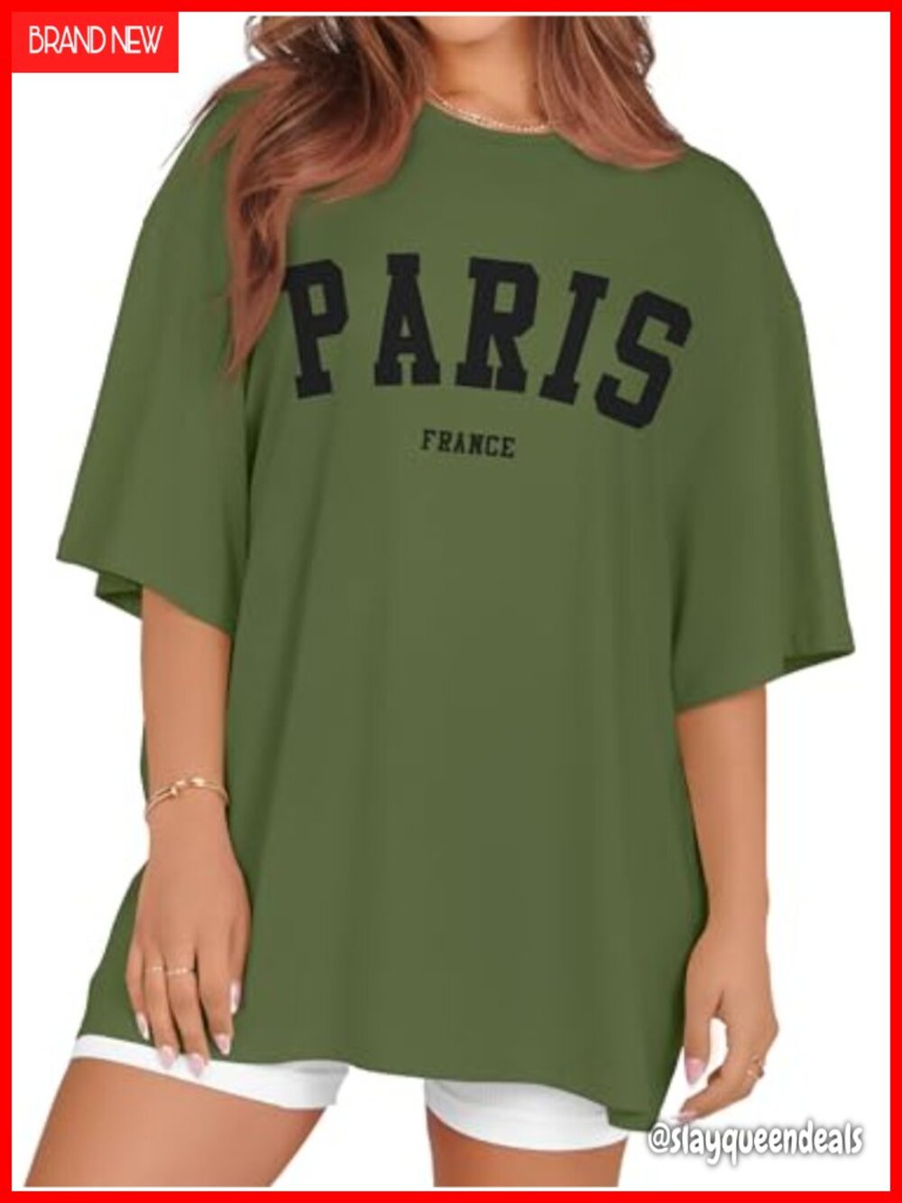 Oversized Graphic T-Shirt for Women Summer Short Sleeve Crew Neck Loose Fit Tee